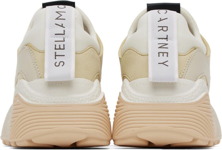 Stella McCartney Beige & White Eclypse Sneakers