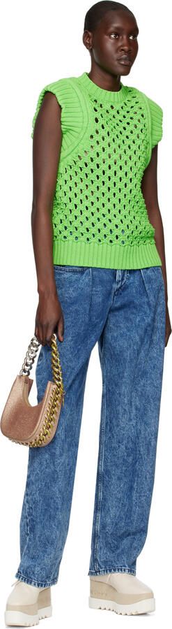 Stella McCartney Beige Elyse Oxfords - Picture 4