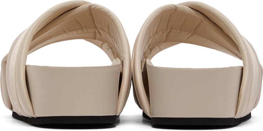 Stella McCartney Beige Vesta Slide Sandals