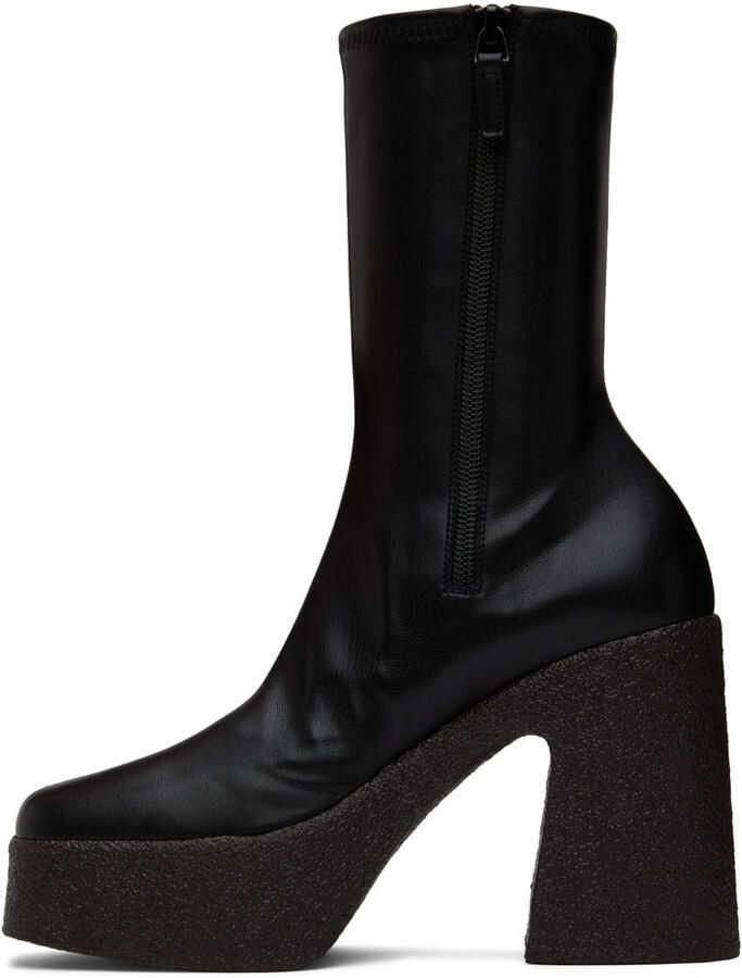Stella McCartney Black Chunky Boots - Picture 2
