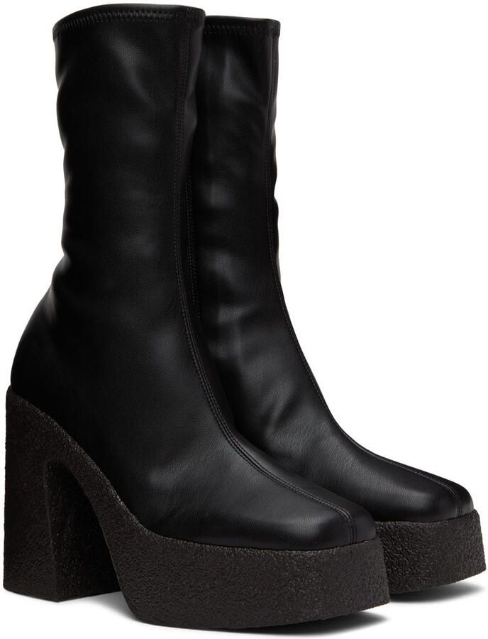 Stella McCartney Black Chunky Boots