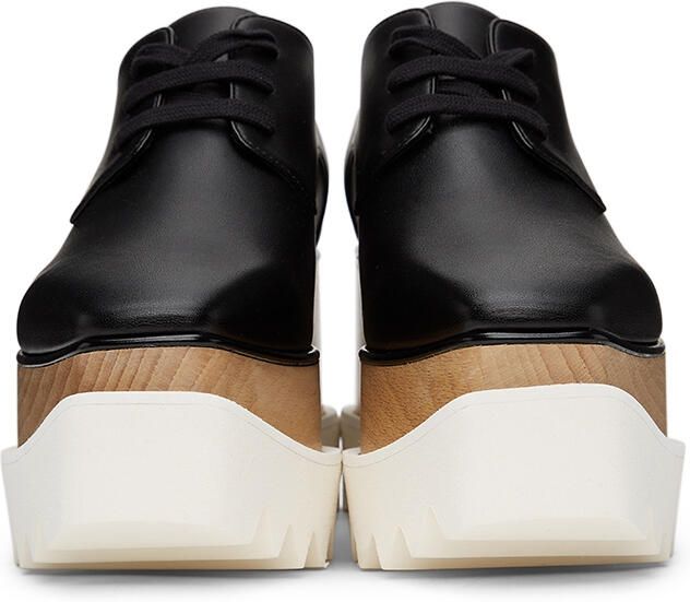 Stella McCartney Black Elyse Derbys - Picture 3
