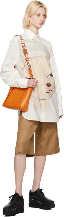 Stella McCartney Black Elyse Faux-Leather Derbys - Picture 4