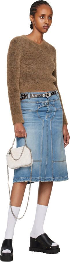 Stella McCartney Black Elyse Studded Heeled Sandals - Picture 4