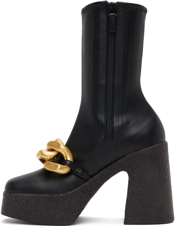 Stella McCartney Black Skyla Boots - Picture 2