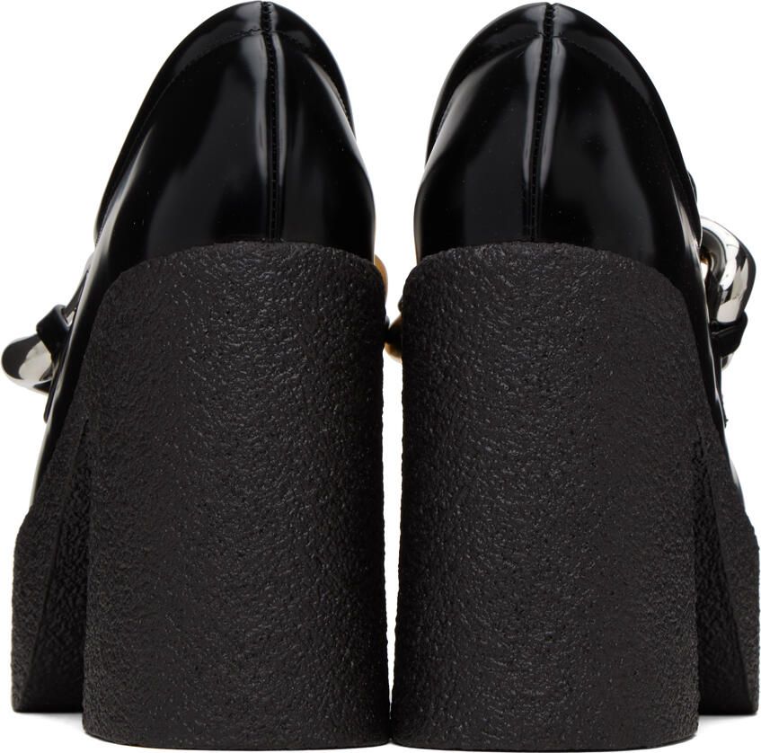 Stella McCartney Black Skyla Chunky Heels
