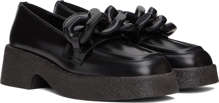 Stella McCartney Black Skyla Chunky Loafers - Picture 2