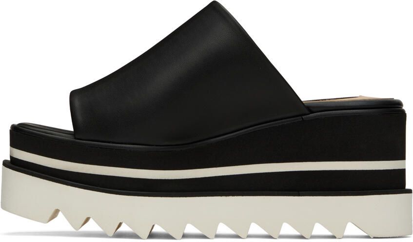 Stella McCartney Black Sneak-Elyse Sandals - Picture 2