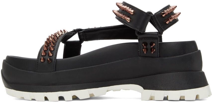 Stella McCartney Black Trace Sandals - Picture 3