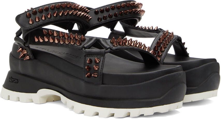 Stella McCartney Black Trace Sandals - Picture 2