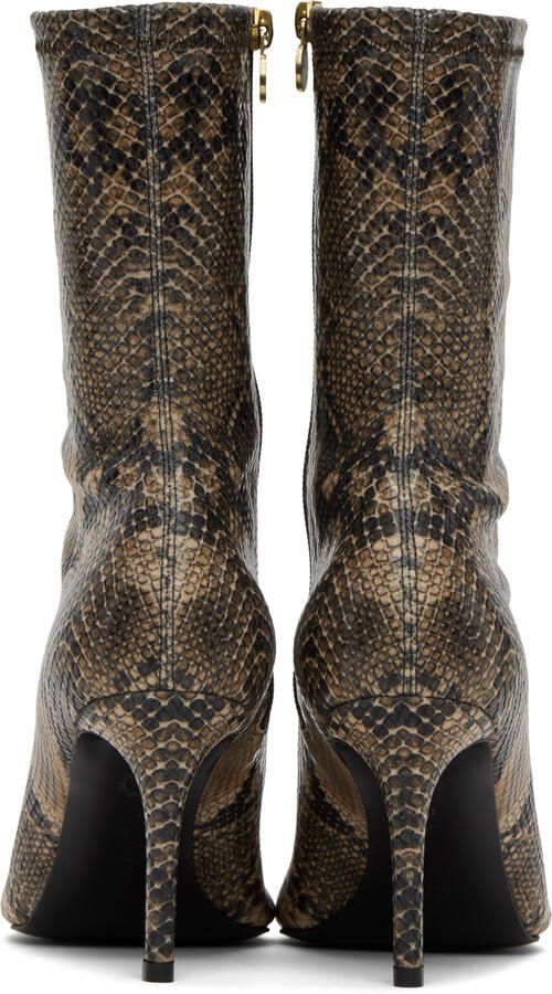 Stella McCartney Brown Iconic Boots - Picture 4