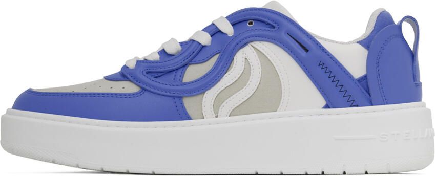 Stella McCartney Bue & White S-Wave 1 Sneakers - Picture 3