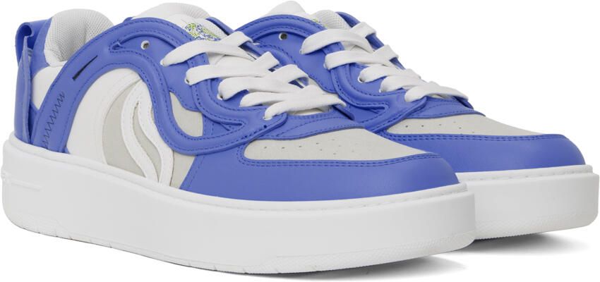 Stella McCartney Bue & White S-Wave 1 Sneakers - Picture 2