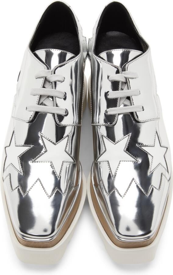 Stella McCartney Elyse Stars Platform Derbys - Picture 3