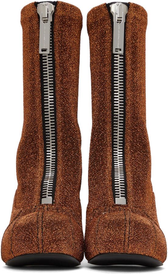 Stella McCartney Lurex Groove Sock Boots - Picture 2