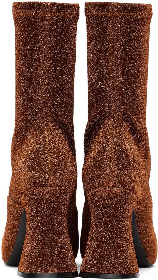 Stella McCartney Lurex Groove Sock Boots - Picture 3