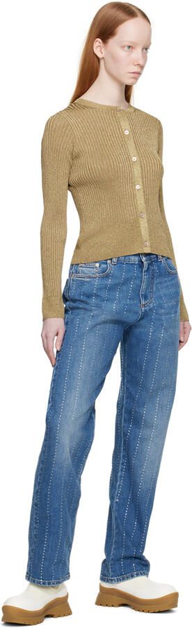 Stella McCartney Off-White Trace Boots - Picture 4