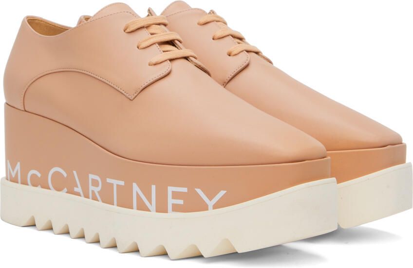 Stella McCartney Pink Elyse Platform Oxfords - Picture 2