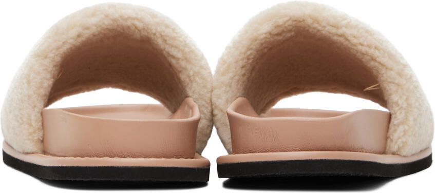 Stella McCartney Pink Yoshitomo Nara Edition 'Little Black Bunny' Slides