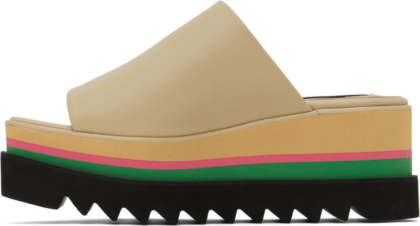 Stella McCartney Tan Sneak-Elyse Sandals - Picture 3