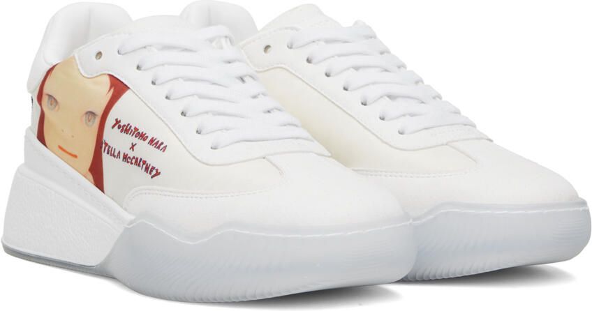 Stella McCartney White Loop Twins I Sneakers - Picture 2