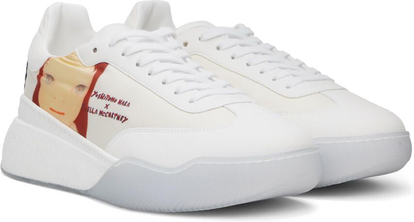 Stella McCartney White Loop Twins I Sneakers - Picture 2