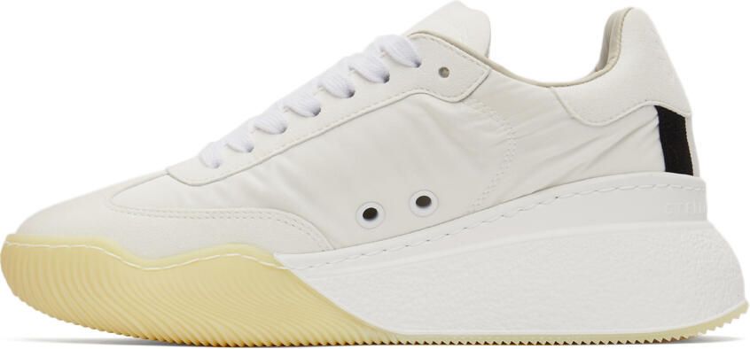Stella McCartney White Runner Loop Sneakers - Picture 4
