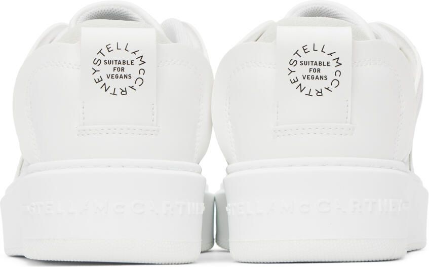Stella McCartney White & Gray S-Wave 1 Sneakers - Picture 2