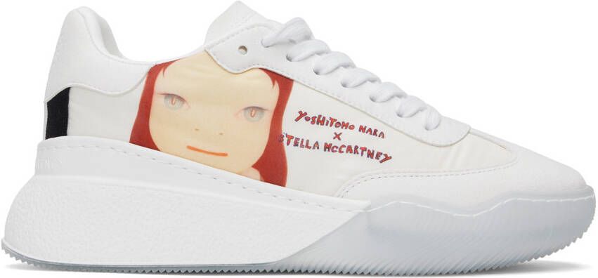 Stella McCartney White Loop Twins I Sneakers - Picture 5