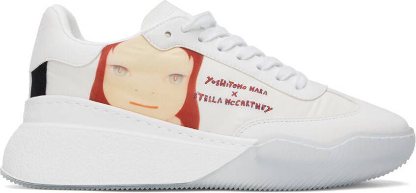 Stella McCartney White Loop Twins I Sneakers - Picture 5
