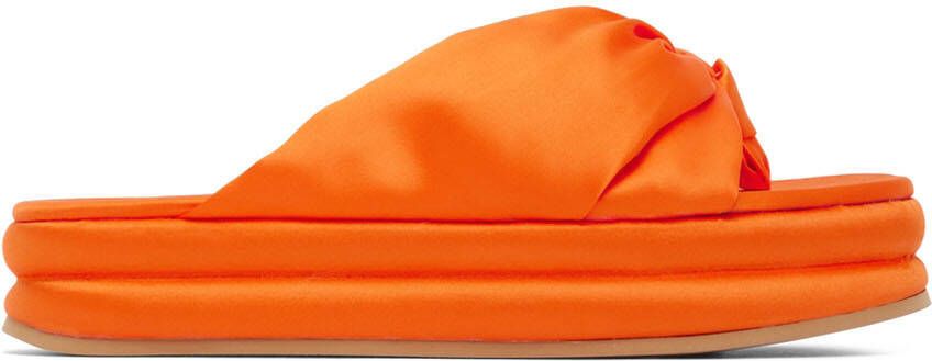 Stine Goya Orange Hailey Flip Flops - Picture 5