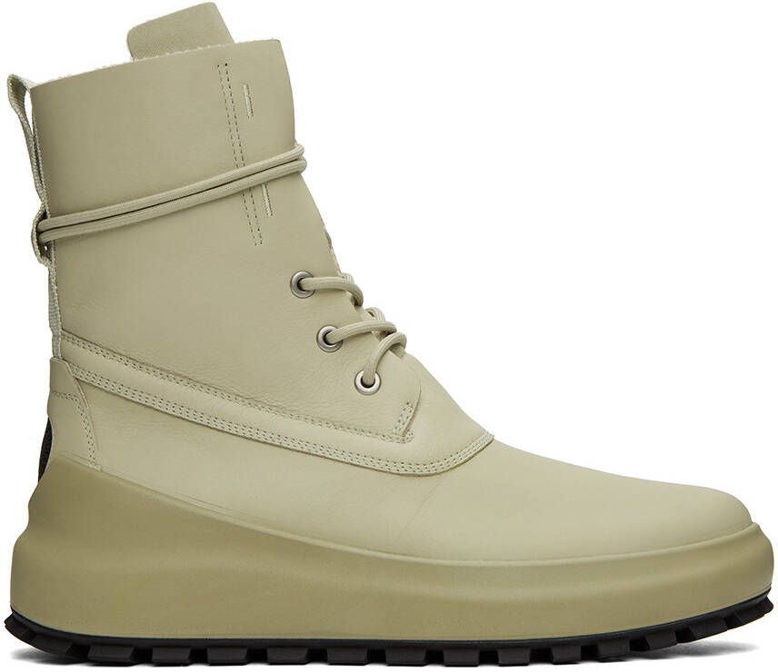 Stone Island Shadow Project Off-White Duck Boots - Picture 5