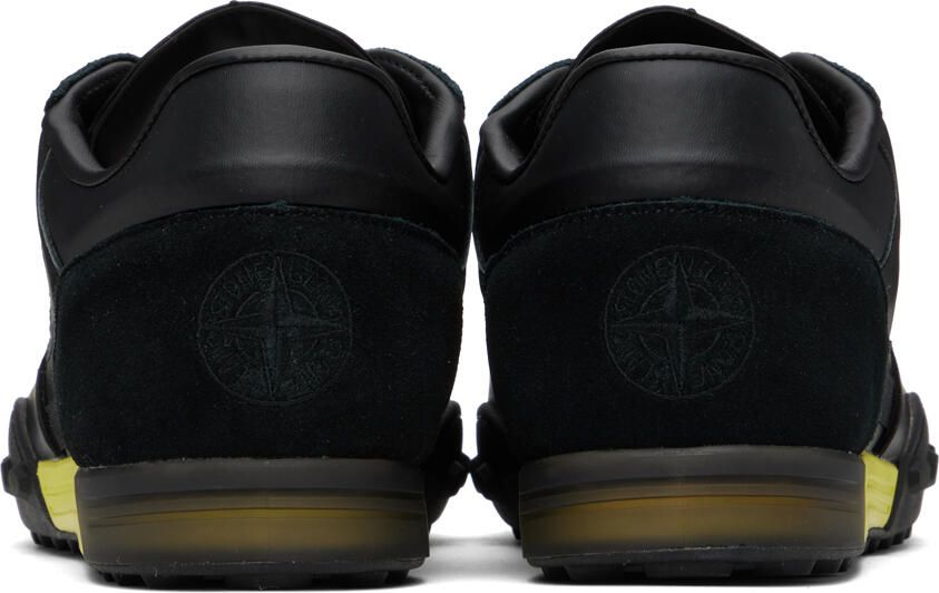 Stone Island Black Paneled Sneakers