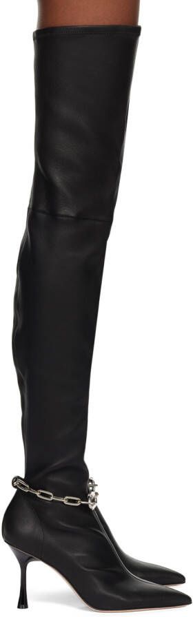 Studio Amelia Black Razor 90 Boots - Picture 5