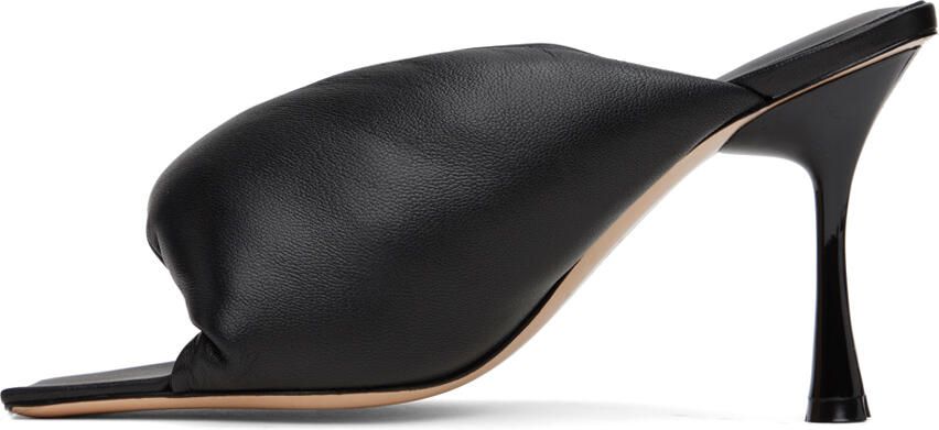 Studio Amelia Black Croissant 90 Heeled Sandals - Picture 3