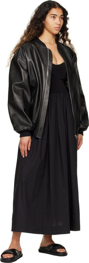 Studio Amelia Black Padded Band Slides