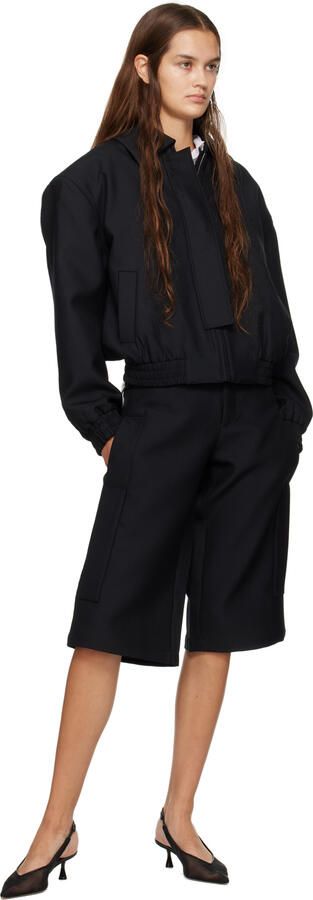 Studio Amelia Black Razor 50 Heels - Picture 4