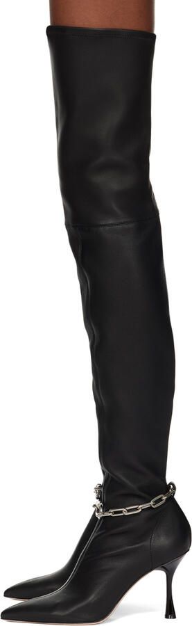 Studio Amelia Black Razor 90 Boots - Picture 3