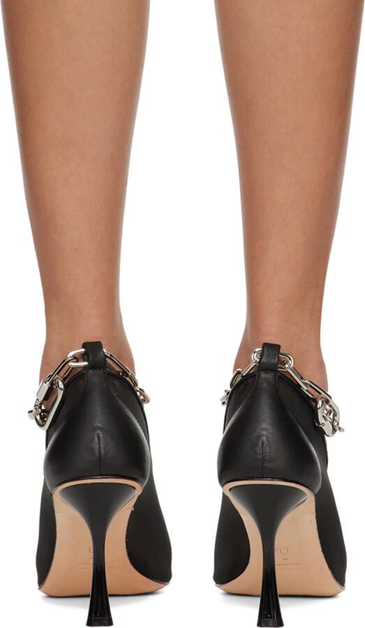 Studio Amelia Black Razor 90 Heels - Picture 3