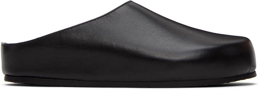 Studio Nicholson Black Wearing Clogs - Picture 5