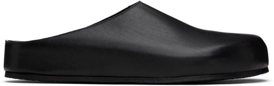 Studio Nicholson Black Wearing Clogs - Picture 5