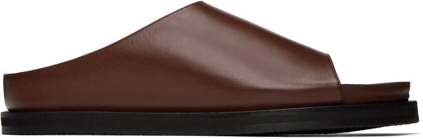 Studio Nicholson Brown Spring Sandals - Picture 5