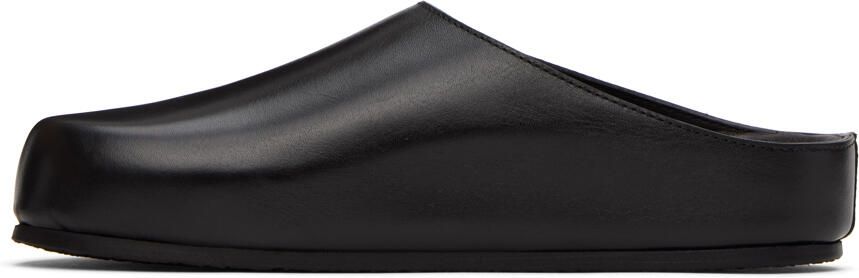 Studio Nicholson Black Wearing Clogs - Picture 4