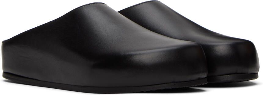 Studio Nicholson Black Wearing Clogs - Picture 2