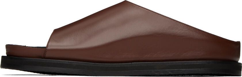 Studio Nicholson Brown Spring Sandals - Picture 4