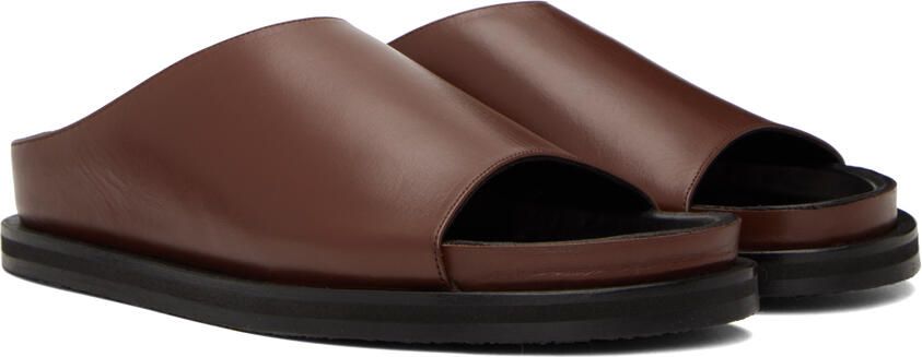 Studio Nicholson Brown Spring Sandals - Picture 2
