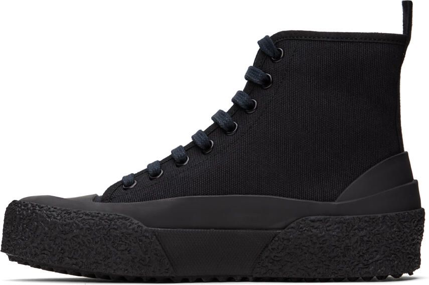 Studio Nicholson Navy Numbers Sneakers - Picture 3