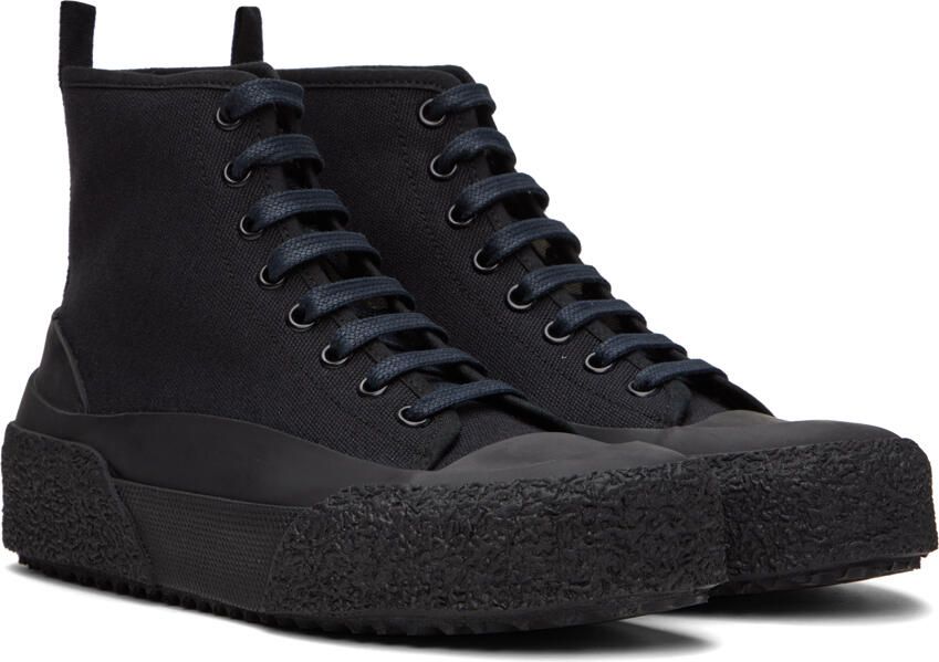 Studio Nicholson Navy Numbers Sneakers - Picture 2