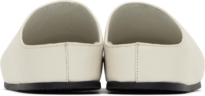 Studio Nicholson White Wearing Clogs