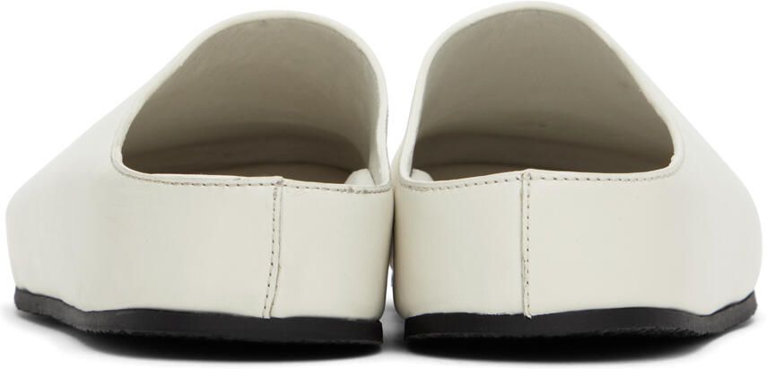 Studio Nicholson White Wearing Clogs